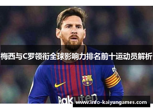 梅西与C罗领衔全球影响力排名前十运动员解析