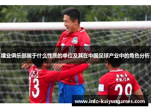 建业俱乐部属于什么性质的单位及其在中国足球产业中的角色分析 建业俱乐部属于什么性质的单位及其在中国足球产业中的角色分析