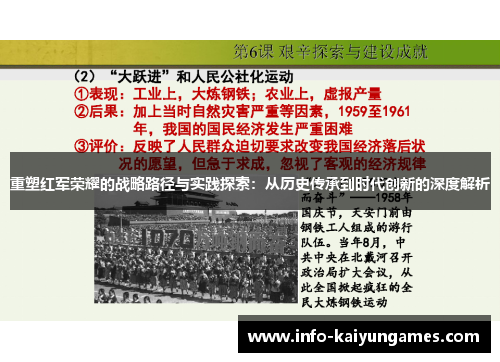 重塑红军荣耀的战略路径与实践探索：从历史传承到时代创新的深度解析